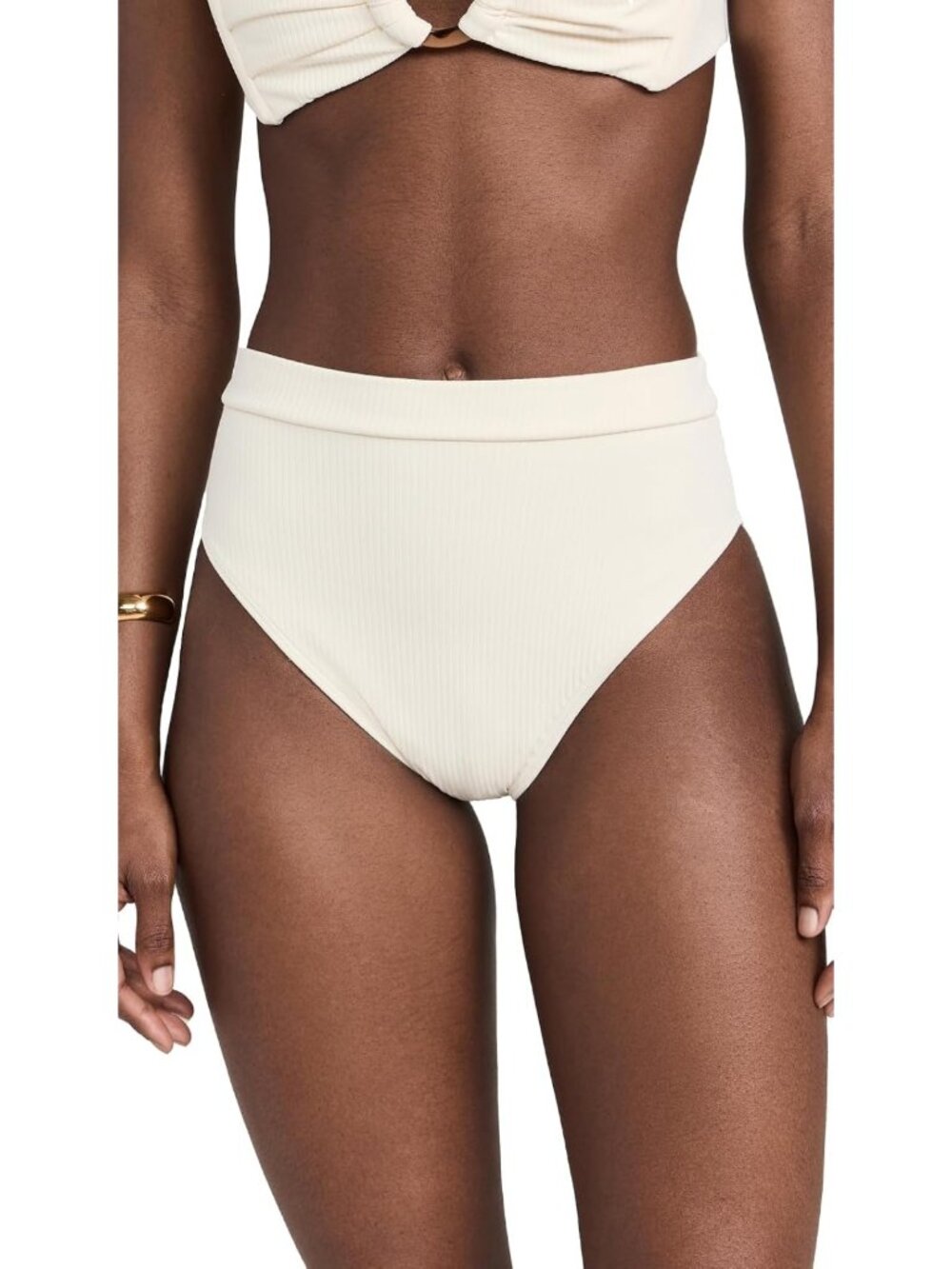 Stylish Women's High-Waisted Bikini Bottoms | Flattering Swimwear for Summer